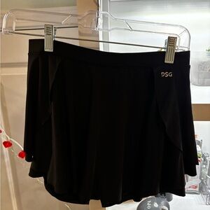 DSG Girls Black Active Skort Size XL